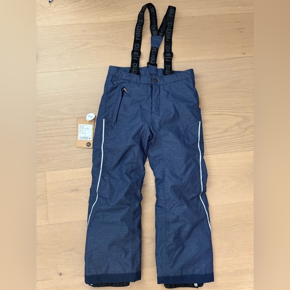 Reima Water proof breathable snow pant ski pant Size 122 US size 7-8- NWOT - Picture 1 of 6